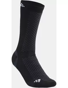 Craft Warm Mid 2-Pack Sock BlackWhite 1905544